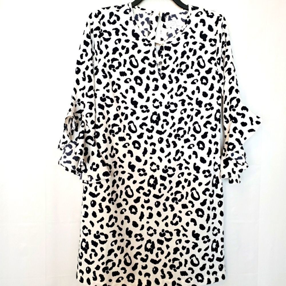 Mudpie Liza bell sleeve dress size S